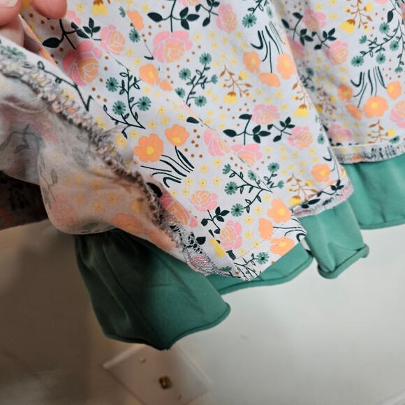 Matilda Jane Down on The Farm Floral fit and flare layered dress size medium - Picture 7 of 10